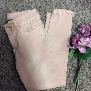 Blush pink AEO jeans Size 2